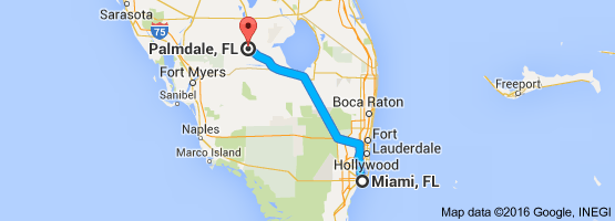 Map to Fisheating Creek